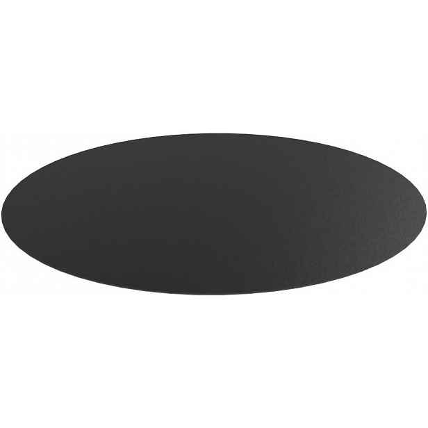 Ochranná podložka pod židli 100 cm, šířka 1,7 mm, Kulatá, Černá, odolná a silná
