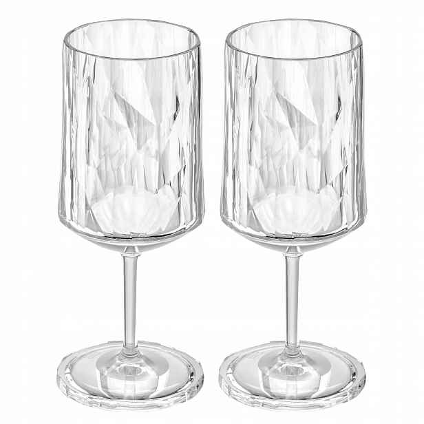Sklenice na víno Club No. 9, superglas, 2 x 300 ml, Koziol