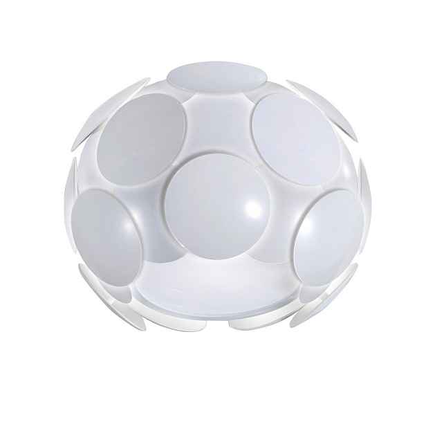 Stropní lampa Santina Bílá E27 60W Univerzální pro chodbu Italux