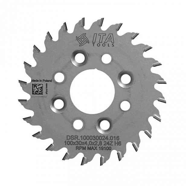 Ita Tools Diamantová drážkovací pila 100x30x24Z H4 K4 mm