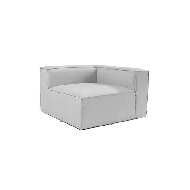 Křeslo / Jednomístná pohovka Fora 1R - Light Grey