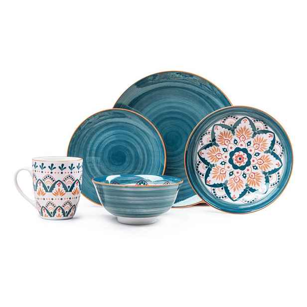 Porcelánová jídelní sada 20 ks pro 4 osoby Hestia – Bonami Essentials