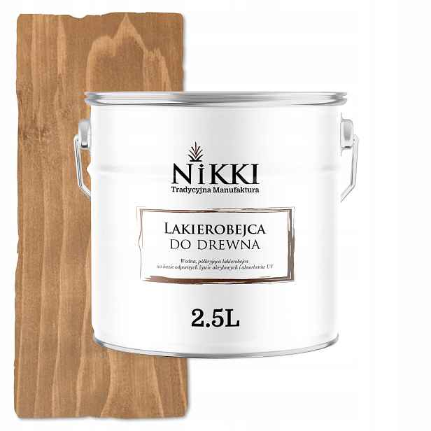 Lakovací Hmota Na Dřevo 3V1 Extra Lazura Irchová Béžová Saténová 2.5 L Uv