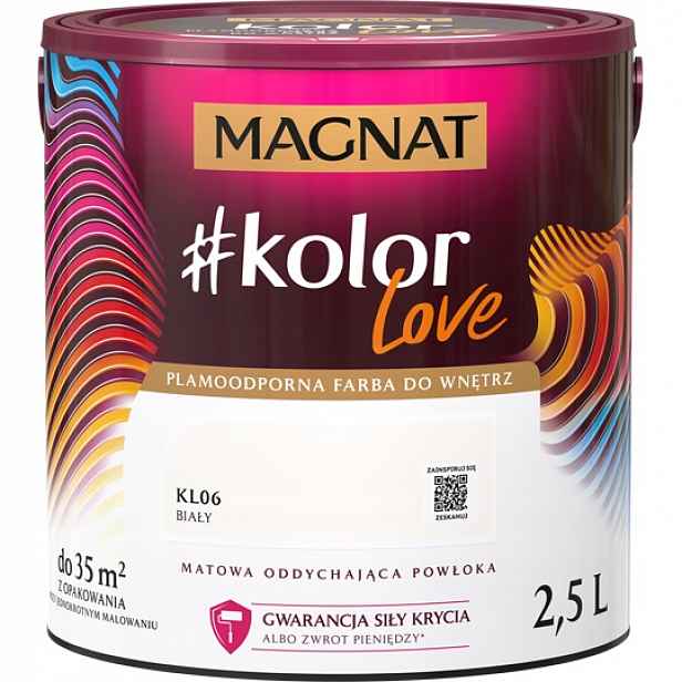 Barva nástěnná barva Magnat 5 l Bílá matná
