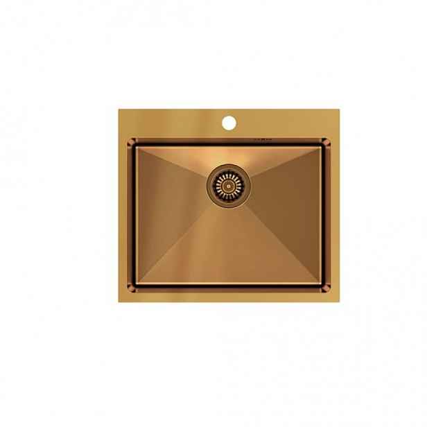 Dřez Quadron RUSSEL110 měď HB7910PVDBSC1