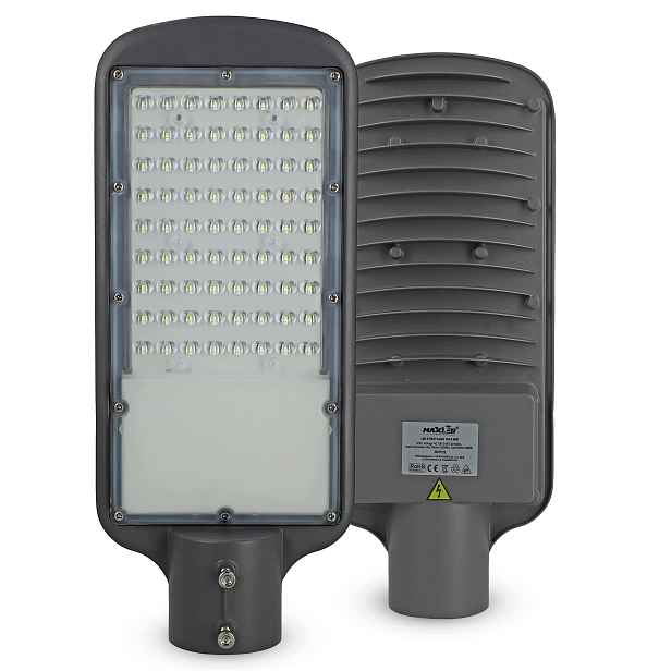 Led pouliční lampa Hermetická průmyslová lampa 140W Šedá IP65 12500lm