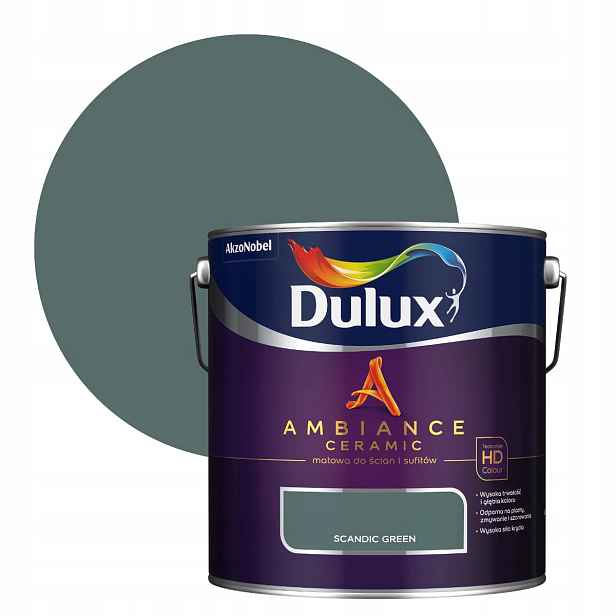 Dulux Ambiance Barva 2,5L Scandic Green