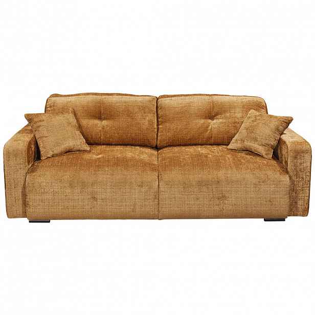 MID.YOU ROZKLÁDACÍ POHOVKA, textil, barvy zlata