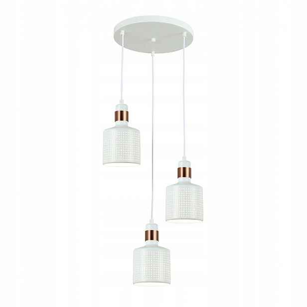 Restenza Závěsná lampa Bílá Moderní 3xE27 40W IP20