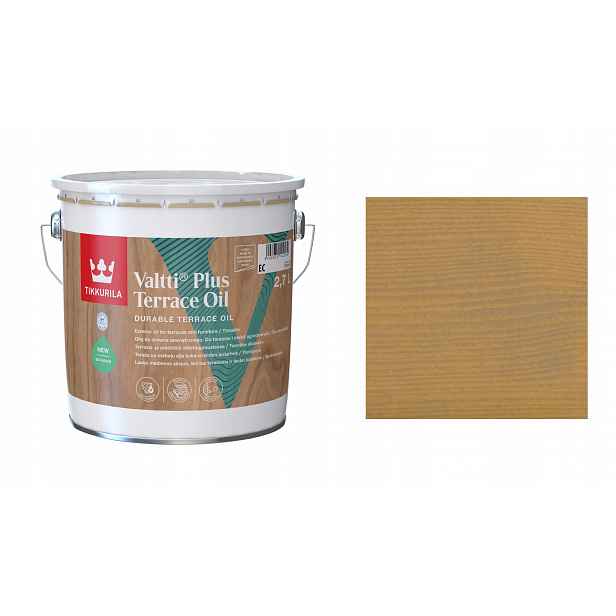 Tikkurila Valtti Plus Terrace Oil 2,7L 5064 Heina Olej Na Terasy