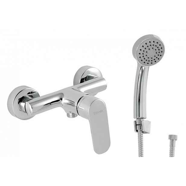 Sprchová baterie Novaservis Titania Cosmos se sprchovým setem 150 mm chrom 90261,0