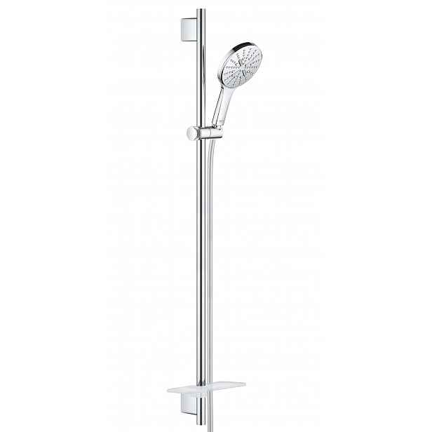 Grohe Rainshower SmartActive - Sada sprchové hlavice 130, 3 proudy, tyče 90 cm a hadice, chrom 26578000