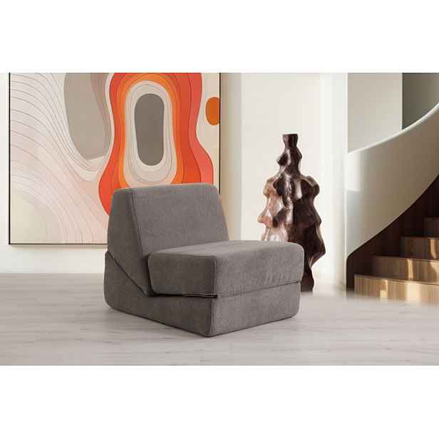 Rozkládací křeslo Origami Convertable - Warm Grey