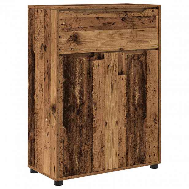 vidaXL Koupelnová skříň Staré dřevo 72,5 x 36,5 x 100 cm