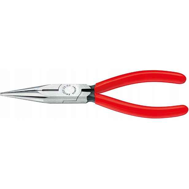 Kulaté kleště s čelistmi ohnutými do půlkruhu Knipex 25 01 160, délka 160 mm