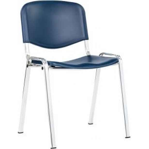 Jednací židle Taurus modrá - 55 cm