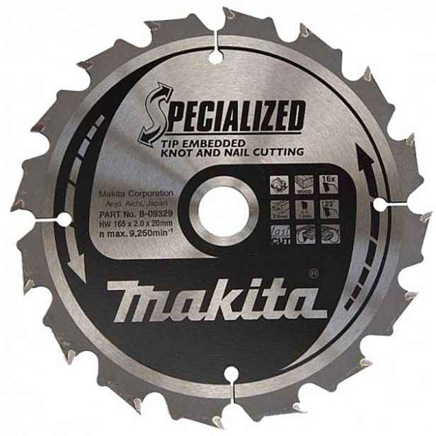 Makita - Pilový kotouč na dřevo, 270x30 mm, 40 zubů B-33205
