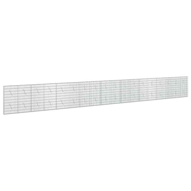 vidaXL Gabion s drátem 3,5 mm a síťkou 5x10 cm 900x10x100 cm