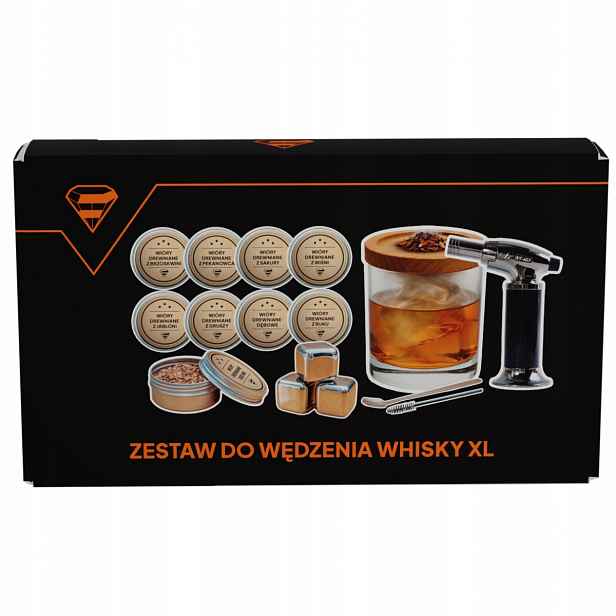Whisky Smoker sada Dárek pro muže s 19 díly