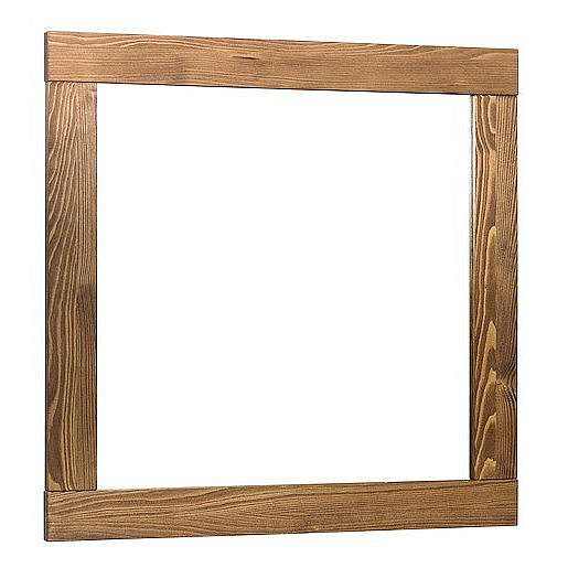 Zrcadlo Naturel Country 80x80 cm palisandr COUNTRYZRC80PA