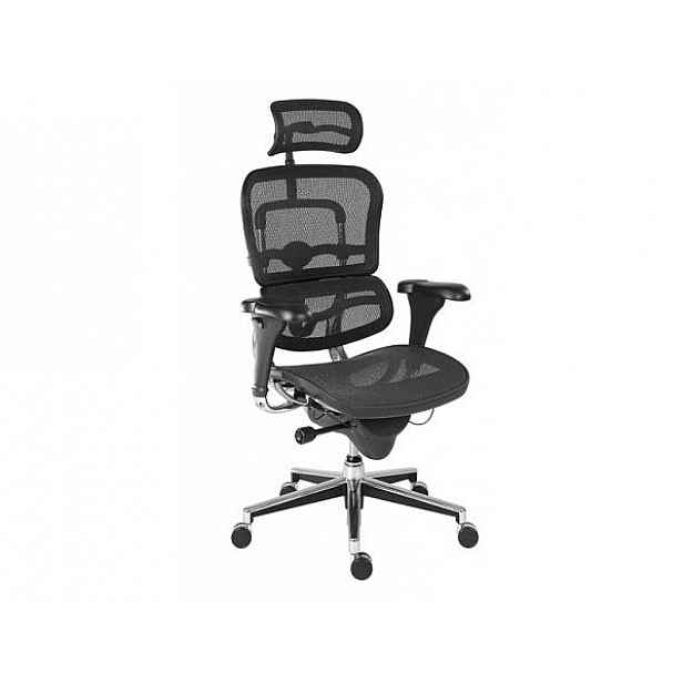 Kancelářská židle Ergohuman černá - 68,5 cm