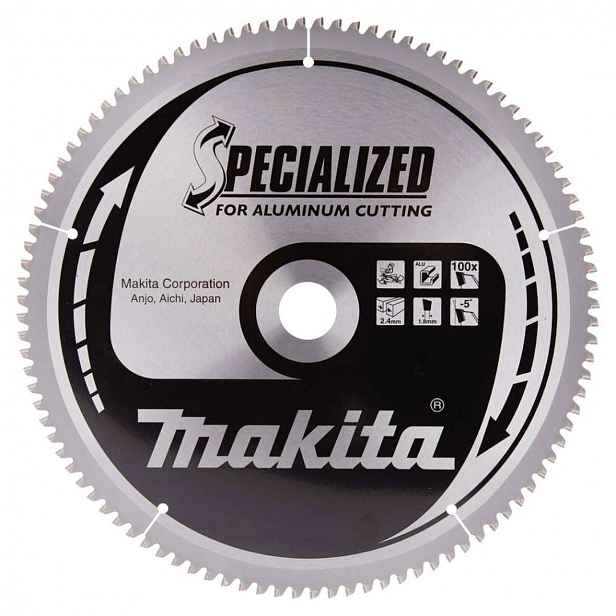 Makita - Pilový kotouč na hliník, 250x30 mm, 100 zubů B-33314