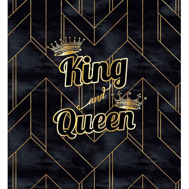 Moderní přehoz 220x240 King Queen on 59