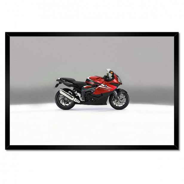 Plakáty v rámu 60x40 Červené Bmw Závodník