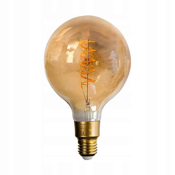 Shelly Žárovka Vintage G125 4W Pro Smart Home Dálkové Ovládání Osvětlení
