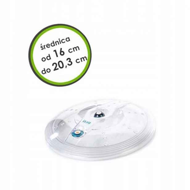 Univerzální vakuové víko Lava pro nádobí o průměru 16 až 20,3 cm