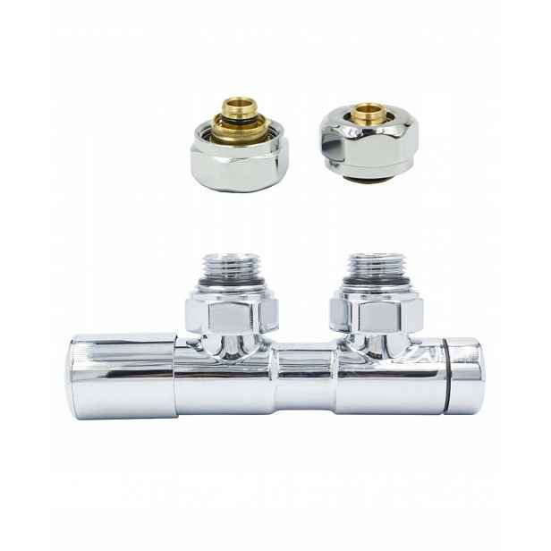 Ventil reg 50 mm Twins chrom levý Pex