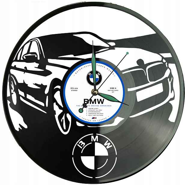 Bmw Klasický automobilový nápad na Dárek Nástěnná Dekorace z vinylových desek