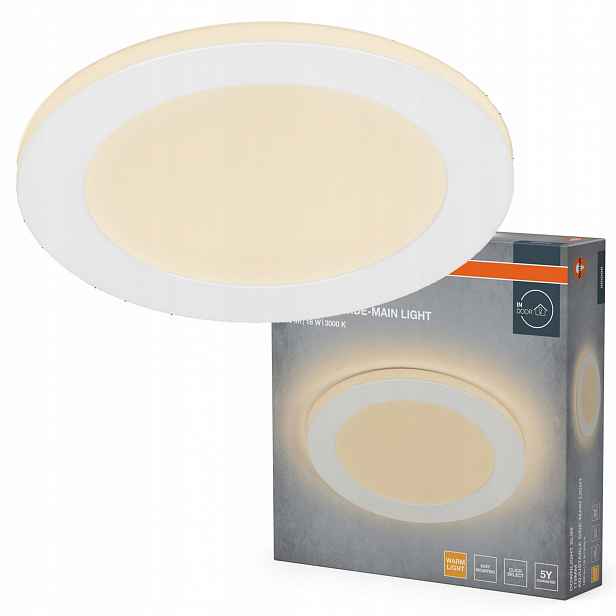 Kulaté Stropní Svítidlo Stropní Led svítidlo 18W 1400lm 3000K Podomítkové Osram