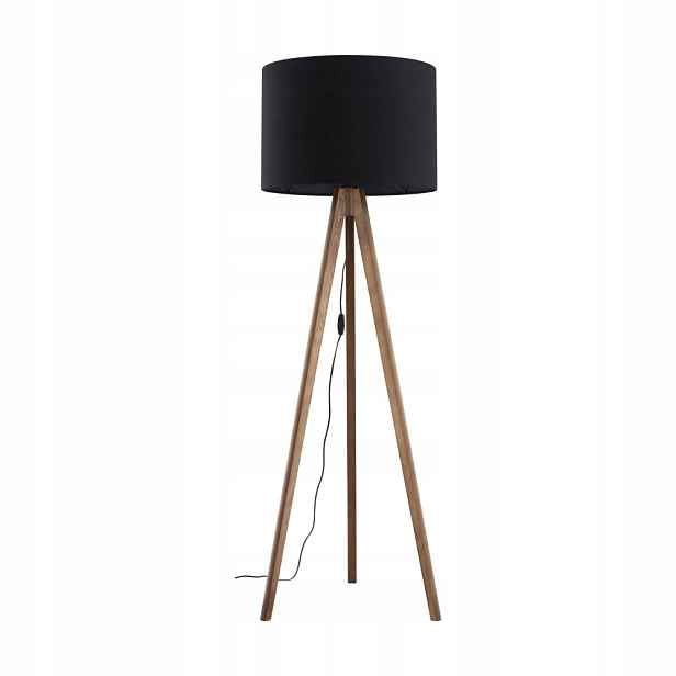 Stojací podlahová lampa Ořechová Metal E27 Moderní Grand Tk Lighting