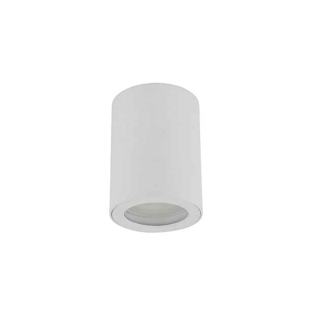 Venkovní Lampa Tuba Ligno Bílá S IP44, Moderní, GU10 10932 Tk Lighting