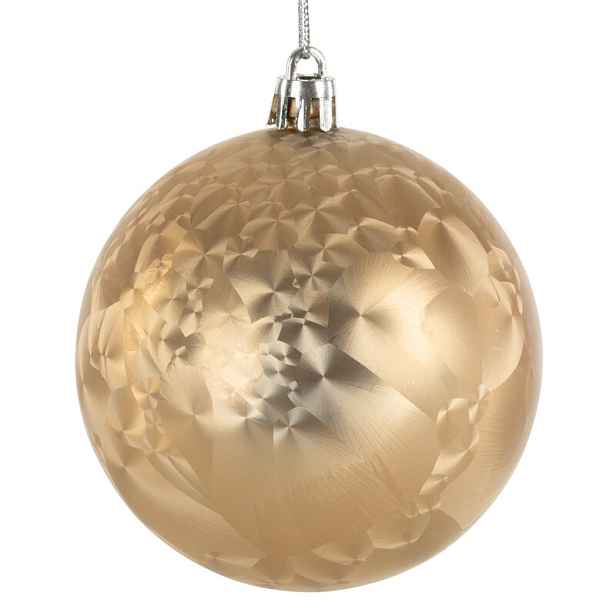 ArtFir Vánoční dekorace KOULE 67A | šampaň 8 cm