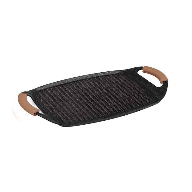 BERLINGERHAUS Grilovací deska s mramorovým povrchem 47 cm Rosegold Metallic Line BH-8164