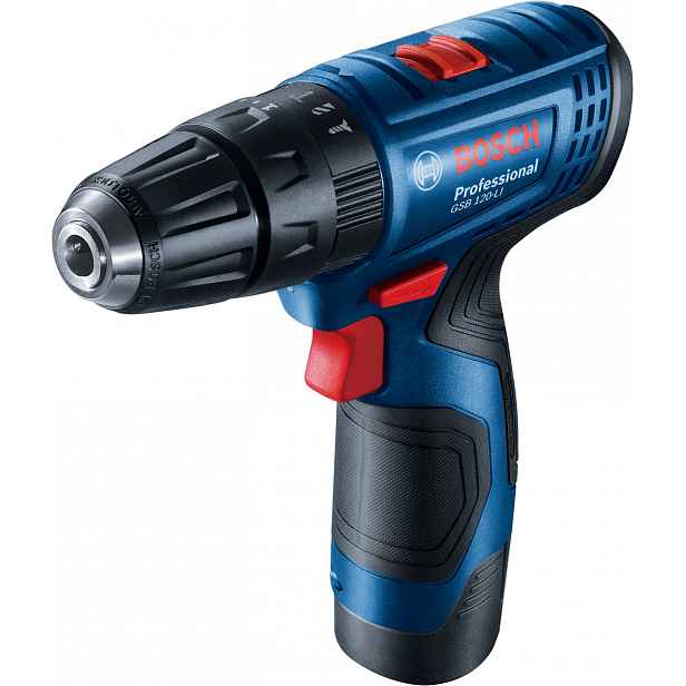 Šroubovák vrtací s příklepem AKU Bosch GSB120-LI