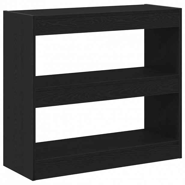 vidaXL Knihovna 2 úrovní 2 ks 80 x 30 x 72 cm Kompozitní dřevo