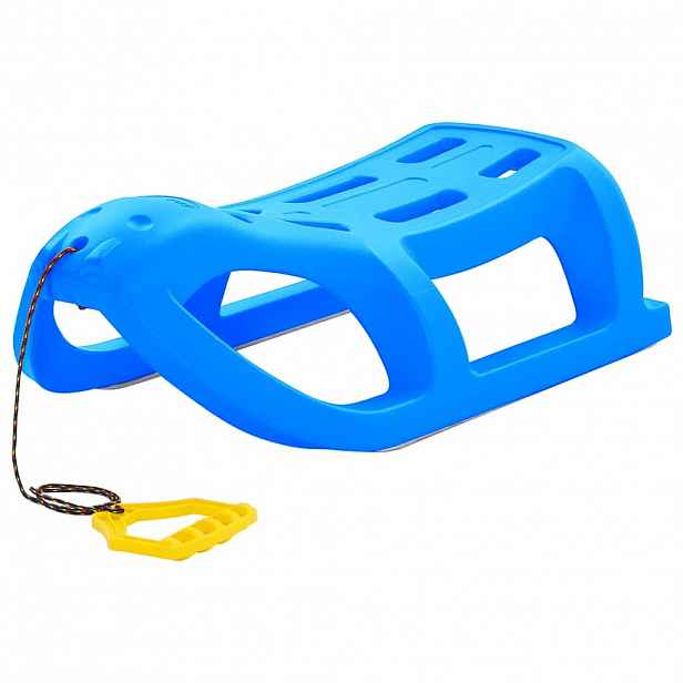vidaXL Sáně modré 80 x 39,5 x 25,5 cm polypropylen