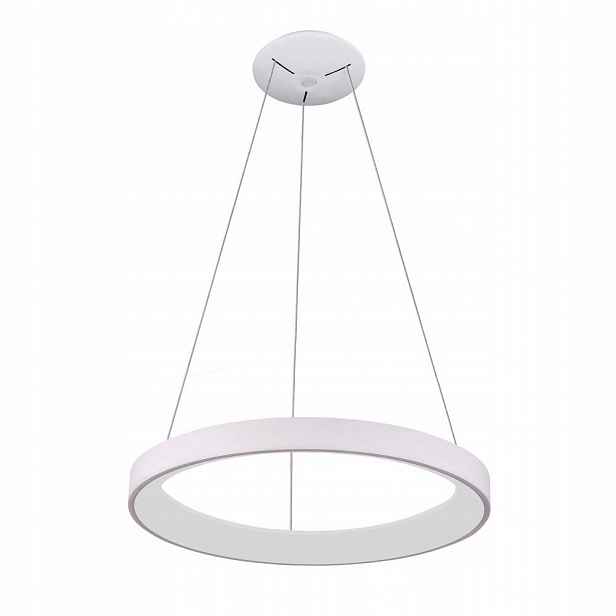 Závěsná lampa Moderní bílá Led 48W 3000-4000K Převis 150cm Vico Italux