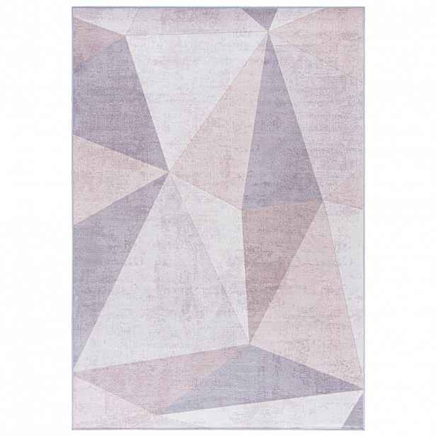 Mazovia KOBEREC béžový geometrický - 120 x 170 cm
