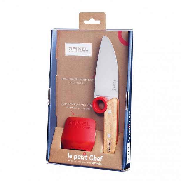 OPINEL Dětský set nožů Le Petit Chef + chránič prstů