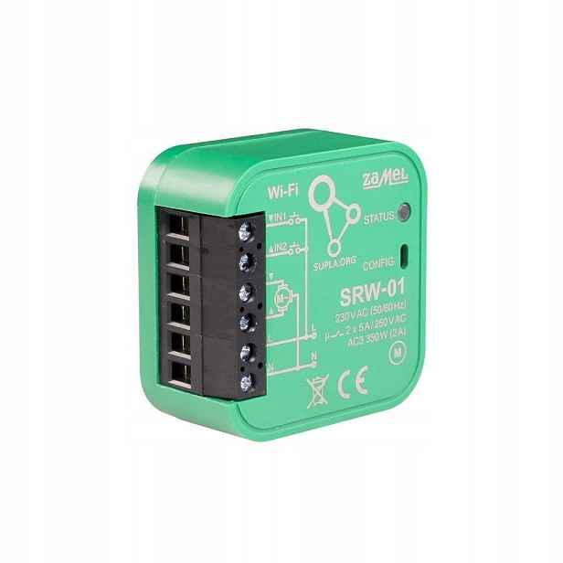 Supla – Wi-Fi ovládač rolet SRW-01 Zamel