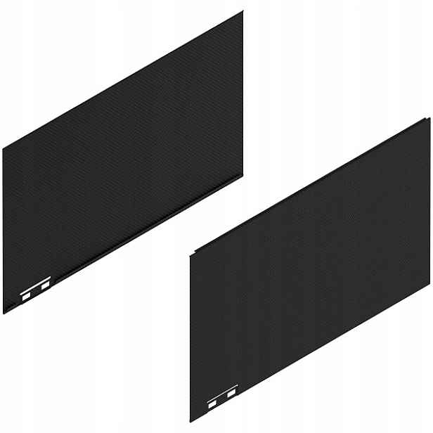 BLUM770F500ASGCZLEGRABOX výška F(241 mm)délka 500 mm, pravý+levý černý
