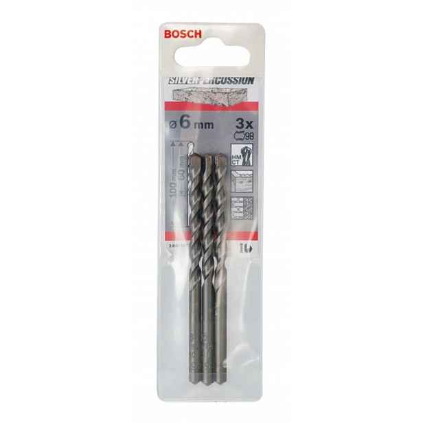 Bosch - Sada vrtáků do betonu, 6x100 mm, 3 ks 2608597706