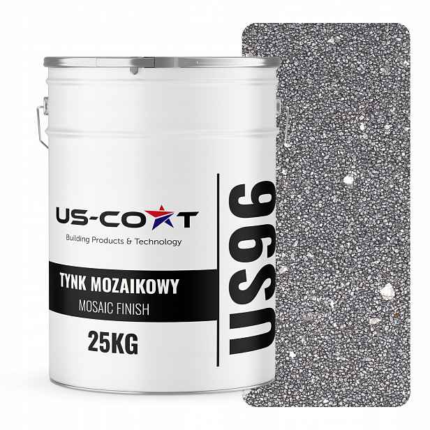 Mozaiková Omítka Mozaika 25 Kg Stříbrná Se Stříbrnou Slídou M54 Pryskyřičná Fasáda