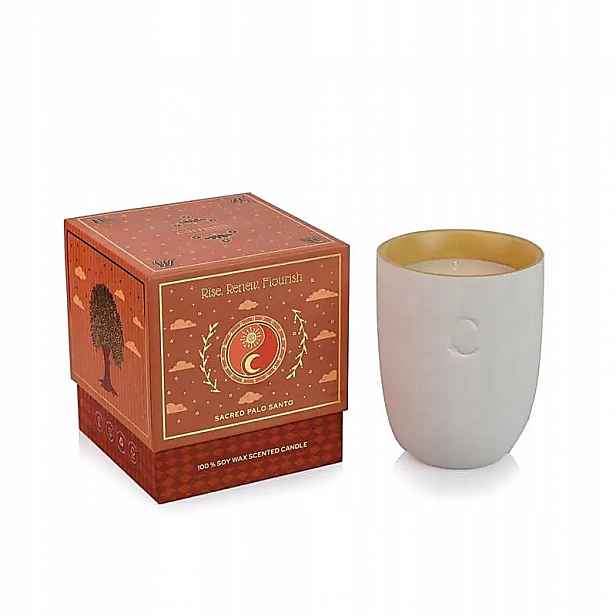 Sójová svíčka Carnatia Within You Rozkvet Palo Santo