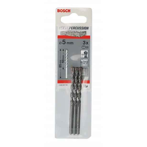 Bosch - Sada vrtáků do betonu, 5x85 mm, 3 ks 2608597705
