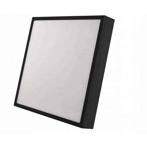 Černé Led svítidlo 28,5W čtverec Cct Nexxo Emos